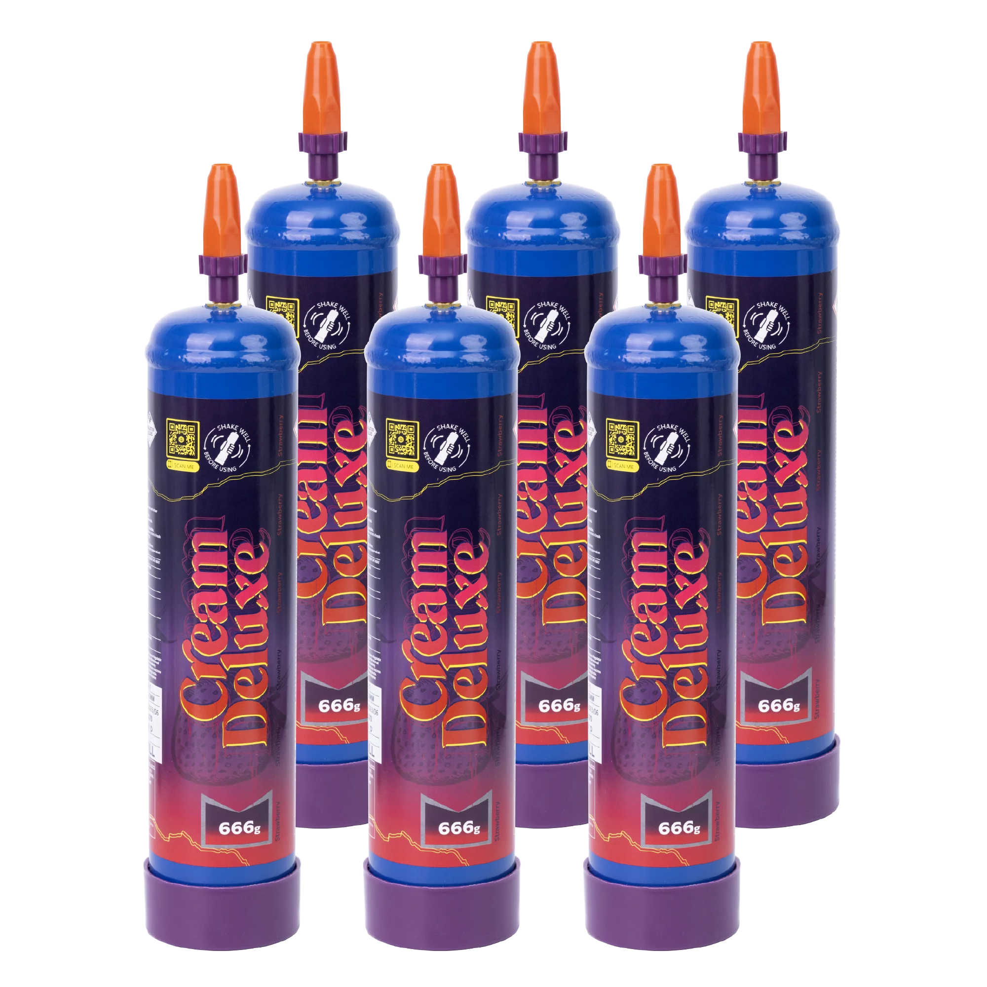 Cream Deluxe Strawberry N2O 666g