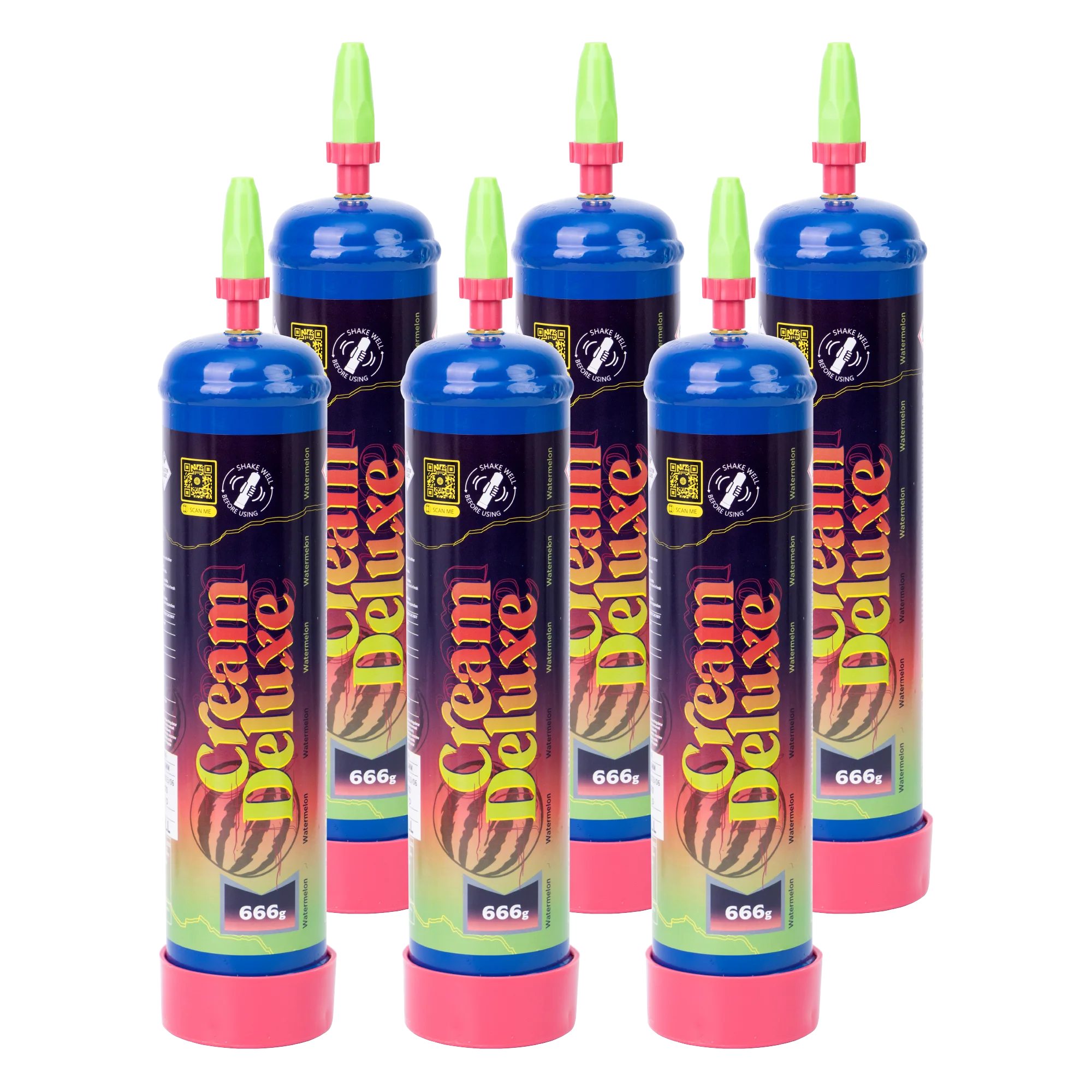 Cream Deluxe Watermelon N2O 666g Cream Deluxe Watermelon N2O 666g